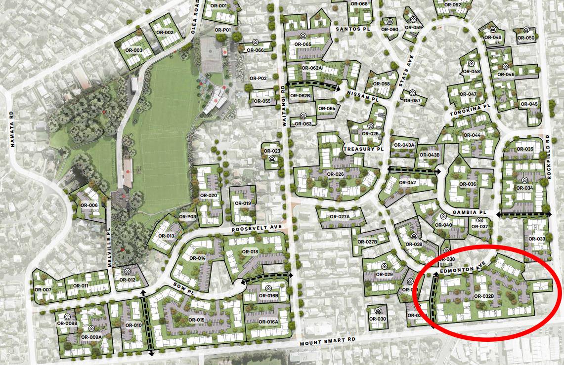 Oranga OR 032B Site Plan